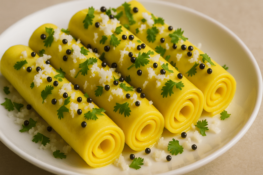 Khandvi: Rolled Perfection