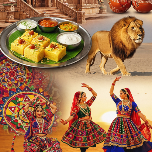 All about Gujarat in single image