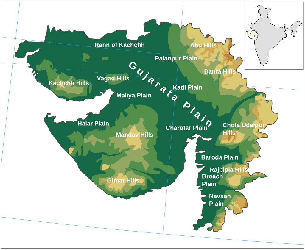 Gujarat Geography